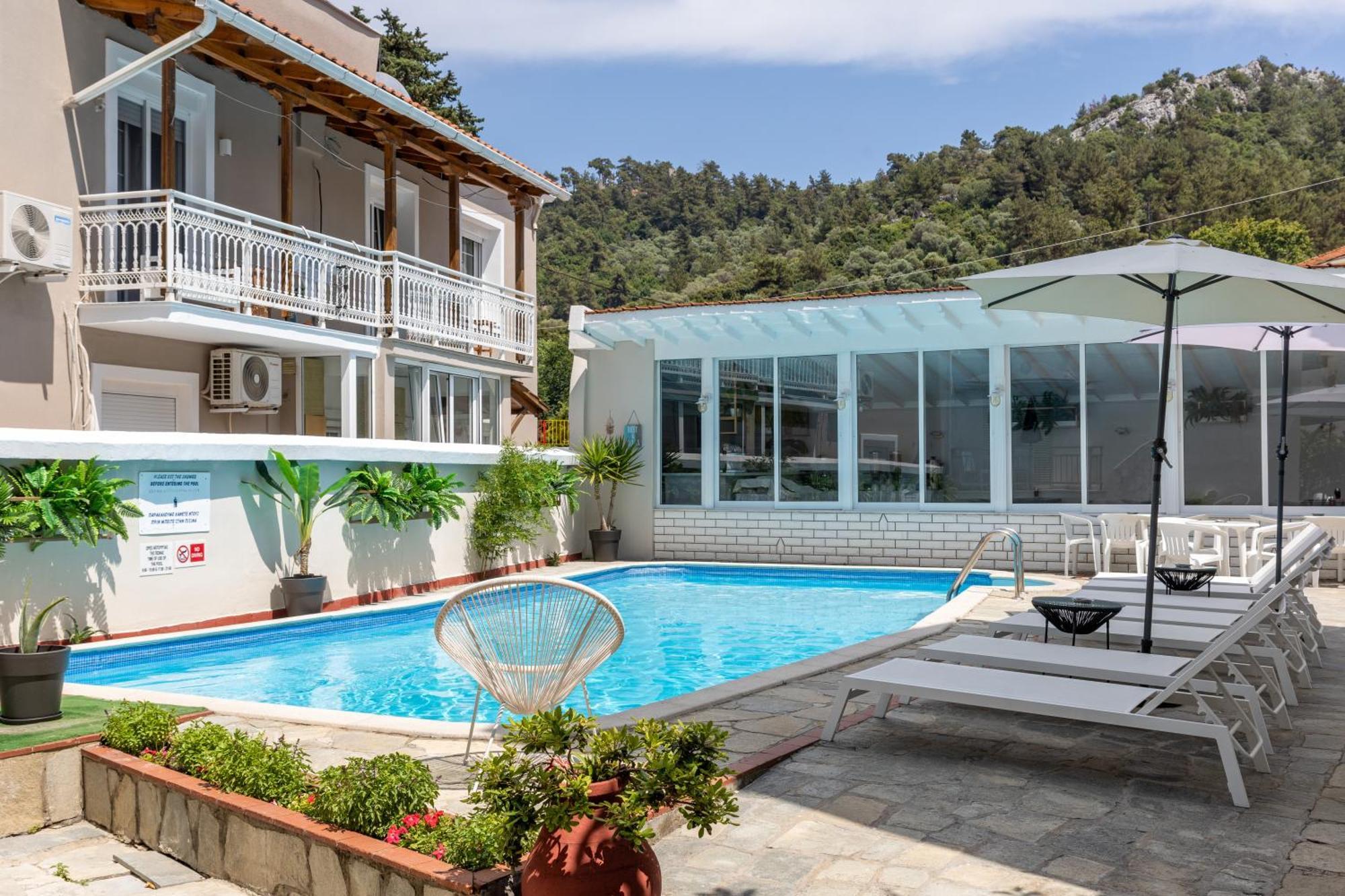 Philoxenia Inn Тасос Экстерьер фото
